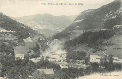 CPA FRANCE 74 "Environs de St Jeoire en Faucigny, Les usines du Giffre"