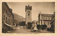 74 Haute Savoie CPA FRANCE 74 "St Jeoire en Faucigny, Place du marché et le Mont Herbette"