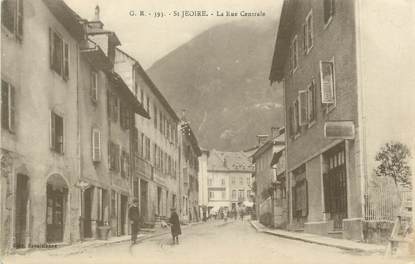 CPA FRANCE 74 "St Jeoire en Faucigny, La rue centrale"