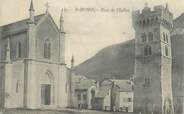 74 Haute Savoie CPA FRANCE 74 "St Jeoire en Faucigny, La Place de l'église"