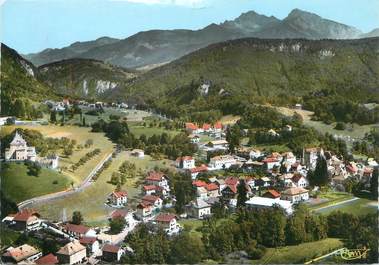 CPSM FRANCE 74 "St Jeoire en Faucigny, Vue aérienne"