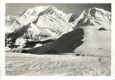 CPSM FRANCE 74 "Le Col du Mont d'Arbois, Vue sur le Mont Blanc"