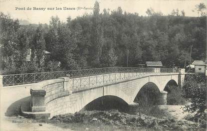 CPA FRANCE 74 "Bassy sur les Usses, Le pont"