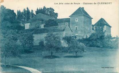 CPA FRANCE 74 "Clermont, Le château"