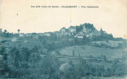 CPA FRANCE 74 "Clermont, Vue générale"