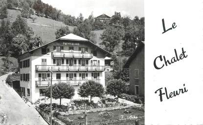 CPSM FRANCE 74 " Verchaix, Pension familiale Le Chalet Fleuri"