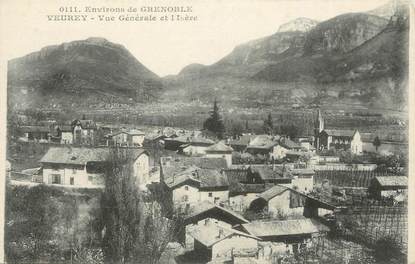 CPA FRANCE 38 " Veurey, Vue générale"