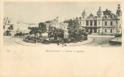 CPA MONACO "Monte Carlo, casino et jardins"