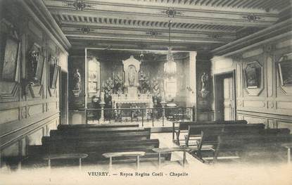 CPA FRANCE 38 " Veurey, Repos Régina Coeli, la chapelle"