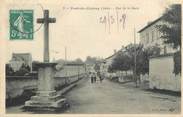 38 Isere CPA FRANCE 38 " Pont de Chéruy, Rue de la gare"