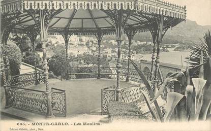 CPA MONACO "Monte Carlo, les Moulins"