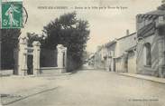 38 Isere CPA FRANCE 38 " Pont de Chéruy, Entrée de la ville par la Route de Lyon"