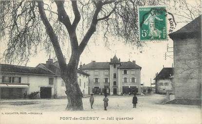 CPA FRANCE 38 " Pont de Chéruy"