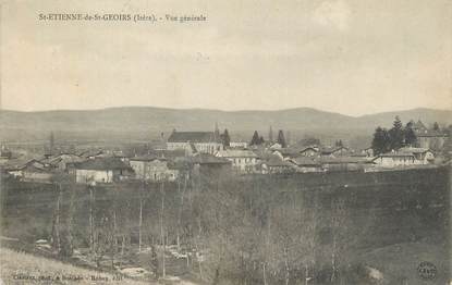 CPA FRANCE 38 " St Etienne de St Geoirs, Vue générale"