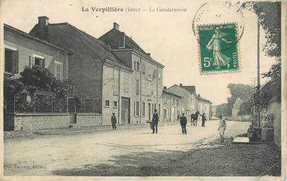 CPA FRANCE 38 " La Verpillère, La Gendarmerie"