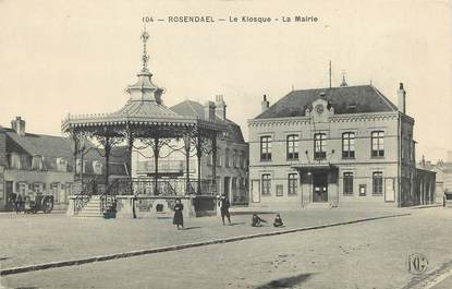 CPA FRANCE 59 "Rosendael, le Kiosque"