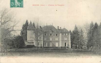 CPA FRANCE 38 " Roche, Château de Vaugelas"