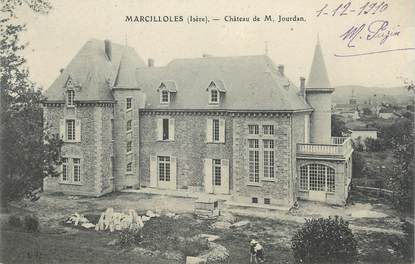 CPA FRANCE 38 " Marcilloles, Château de M. Jourdan"