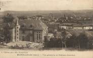 38 Isere CPA FRANCE 38 " Marcilloles, Vue générale et Château Jourdan"