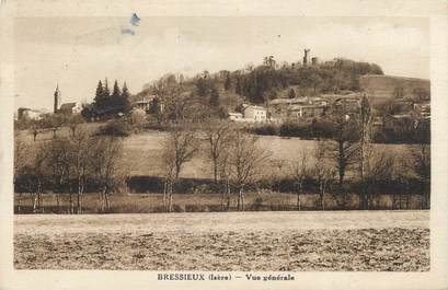 CPA FRANCE 38 " Bressieux, Vue générale"