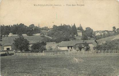 CPA FRANCE 38 " Marcilloles, Vue des Poipes"