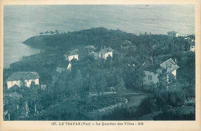 CPA FRANCE 83 " Le Trayas, Le quartier des villas"