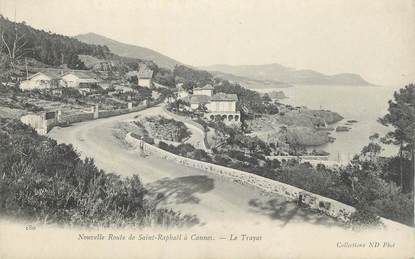 CPA FRANCE 83 " Le Trayas, Nouvelle route de St Raphaël à Cannes"