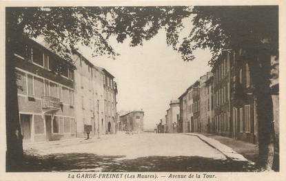 CPA FRANCE 83 "La Garde Freinet, Avenue de la Tour"