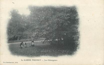 CPA FRANCE 83 "La Garde Freinet, Les châtaigniers"