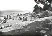 CPSM FRANCE 83 "Grimaud, Plage du Camping des Mures Domaine Rolland"