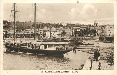 CPA FRANCE 83 " Ste Maxime, Le port"