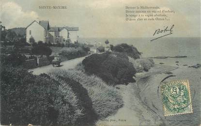 CPA FRANCE 83 " Ste Maxime"