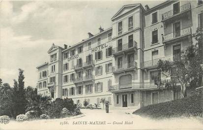 CPA FRANCE 83 " Ste Maxime, Le Grand Hôtel"