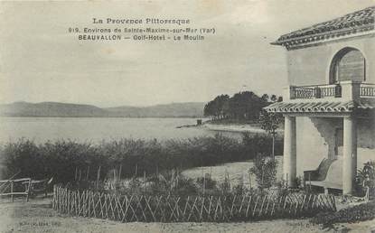 CPA FRANCE 83 " Beauvallon, Golf Hôtel"