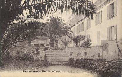 CPA FRANCE 83 " Carqueiranne, Hôtel Beau Rivage"