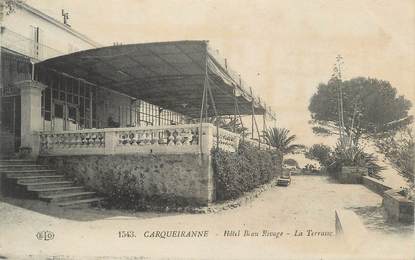 CPA FRANCE 83 " Carqueiranne, Hôtel Beau Rivage"