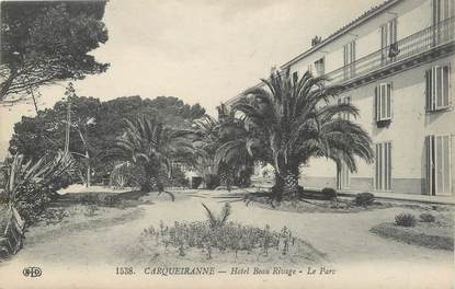 CPA FRANCE 83 " Carqueiranne, Hôtel Beau Rivage"
