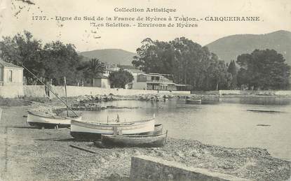 CPA FRANCE 83 " Carqueiranne, Les Salettes"