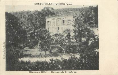 CPA FRANCE 83 " Hyères, Le Mimosas Hôtel"