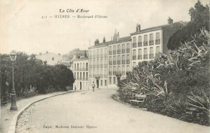 CPA FRANCE 83 " Hyères, Boulevard d'Orient"