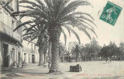 CPA FRANCE 83 " Hyères, Le Rond Point"