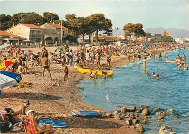 CPSM FRANCE 83 " Hyères, Plage de l'Ayguade"