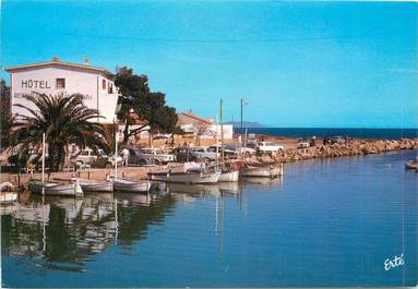 CPSM FRANCE 83 " Environs de Hyères, Le port de l'Ayguade"