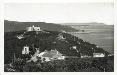 CPSM FRANCE 83 "Ile du Levant, Les Arbousiers, Le rond point"