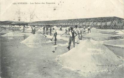 CPA FRANCE 83 "Hyères , Salins des Pesquiers"