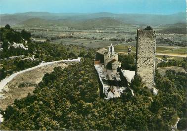 CPSM FRANCE 83 " Taradeau, La tour Sarrasine et la chapelle médiévale"