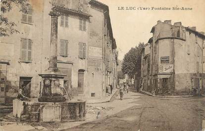 CPA FRANCE 83 " Le Luc, Fontaine Ste Anne"