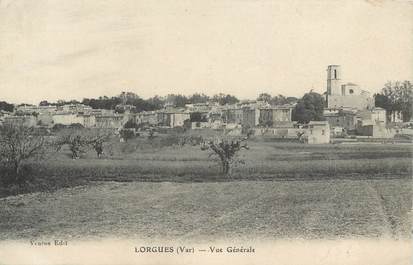 CPA FRANCE 83 " Lorgues, Vue générale"