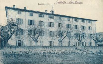 CPA FRANCE 83 " Lorgues, Institution Notre Dame"