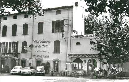 CPSM FRANCE 83 " Lorgues, Hôtel Moderne et du Parc"